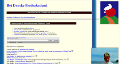 Desktop Screenshot of fredsakademiet.dk